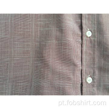 Camisas casuais masculinas de algodão